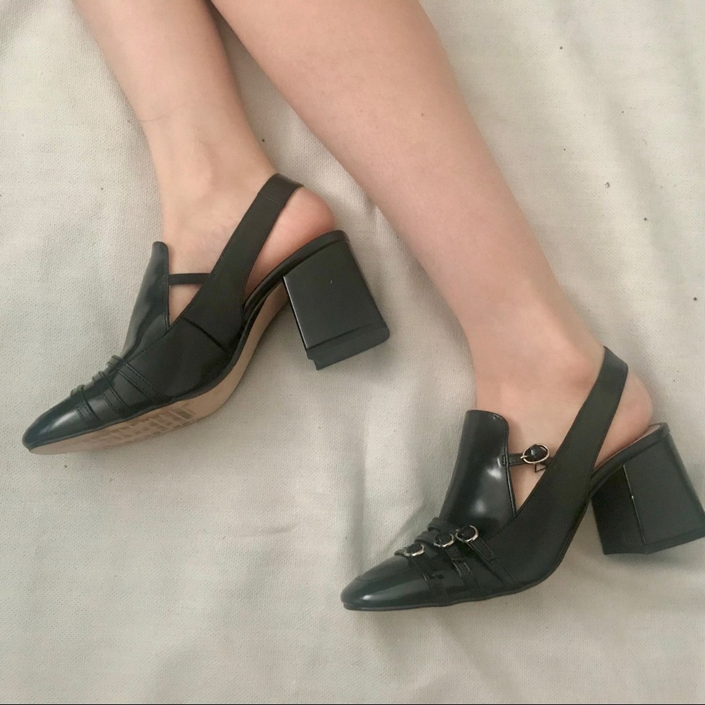 Zara Block Heels
